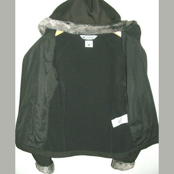 Women M Columbia Knit Track Hoodie Jacket - Picture 4 of 7